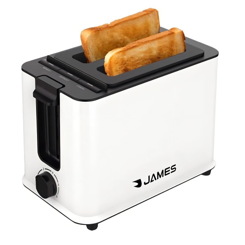 James Tj2p Tostadora 6 Niveles Blanca 2 Panes 950 W Color Blanco James Tj2p Tostadora 6 Niveles Blanca 2 Panes 950 W Color Blanco