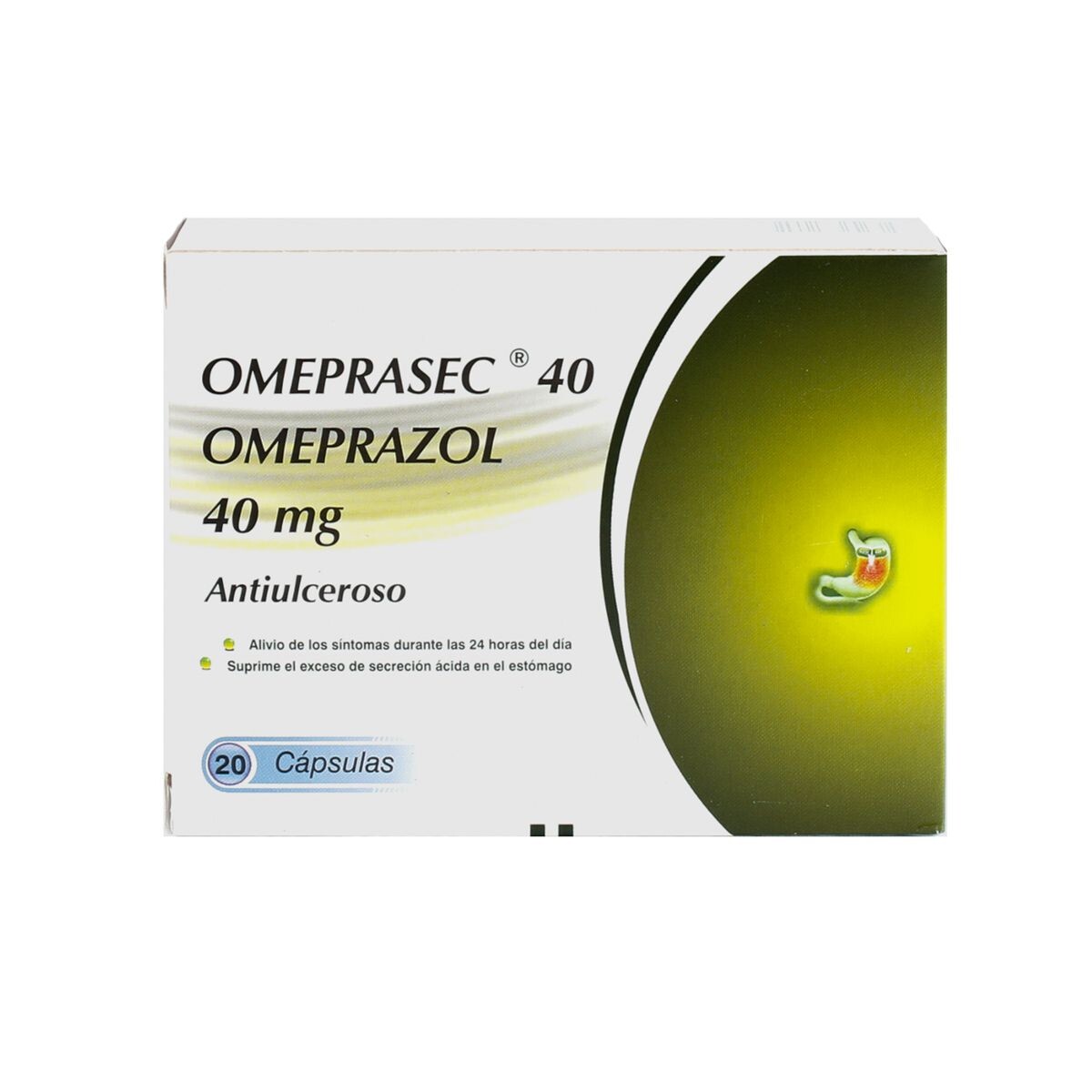 OMEPRASEC 40 MG. CJ X 20 CÁPS. 
