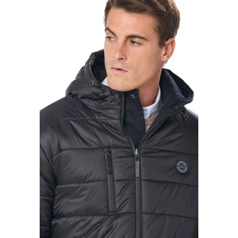 CAMPERA REVERSIBLE S-4XL NEGRO