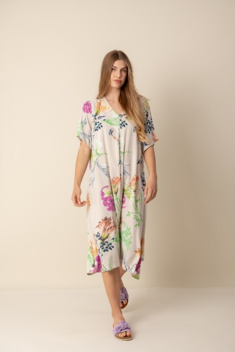 Vestido largo Luppi