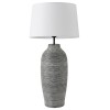 LAMPARA GRIS/COMB P/MESA 45X97CM Unica