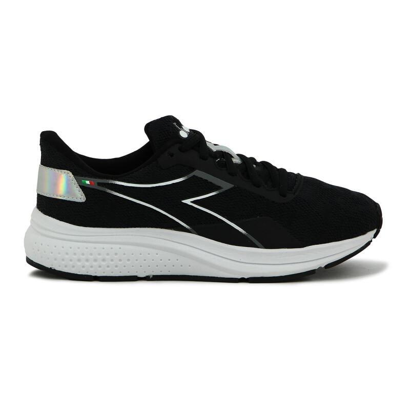 Diadora Champion Running Mujer Active PASSO 2 W Negro-Blanco