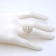 Anillo En Oro 18K, Brillantes Y Diamantes Anillo En Oro 18K, Brillantes Y Diamantes