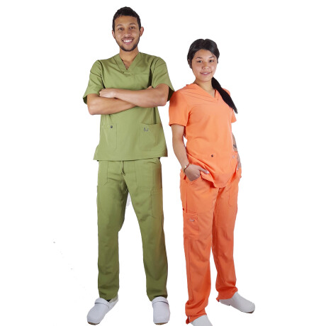 Set Médico Elastizado Unisex 2 Piezas Verde