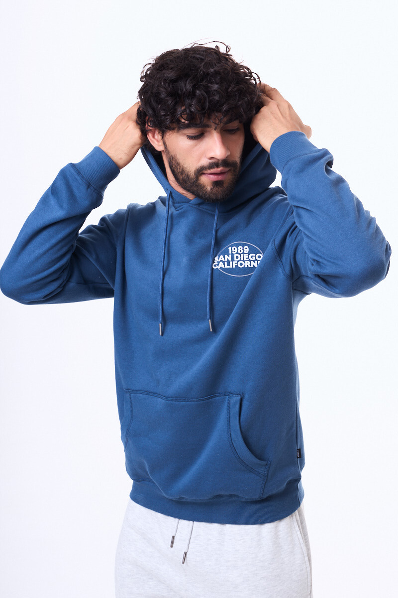 Buzo de felpa Pals Azul