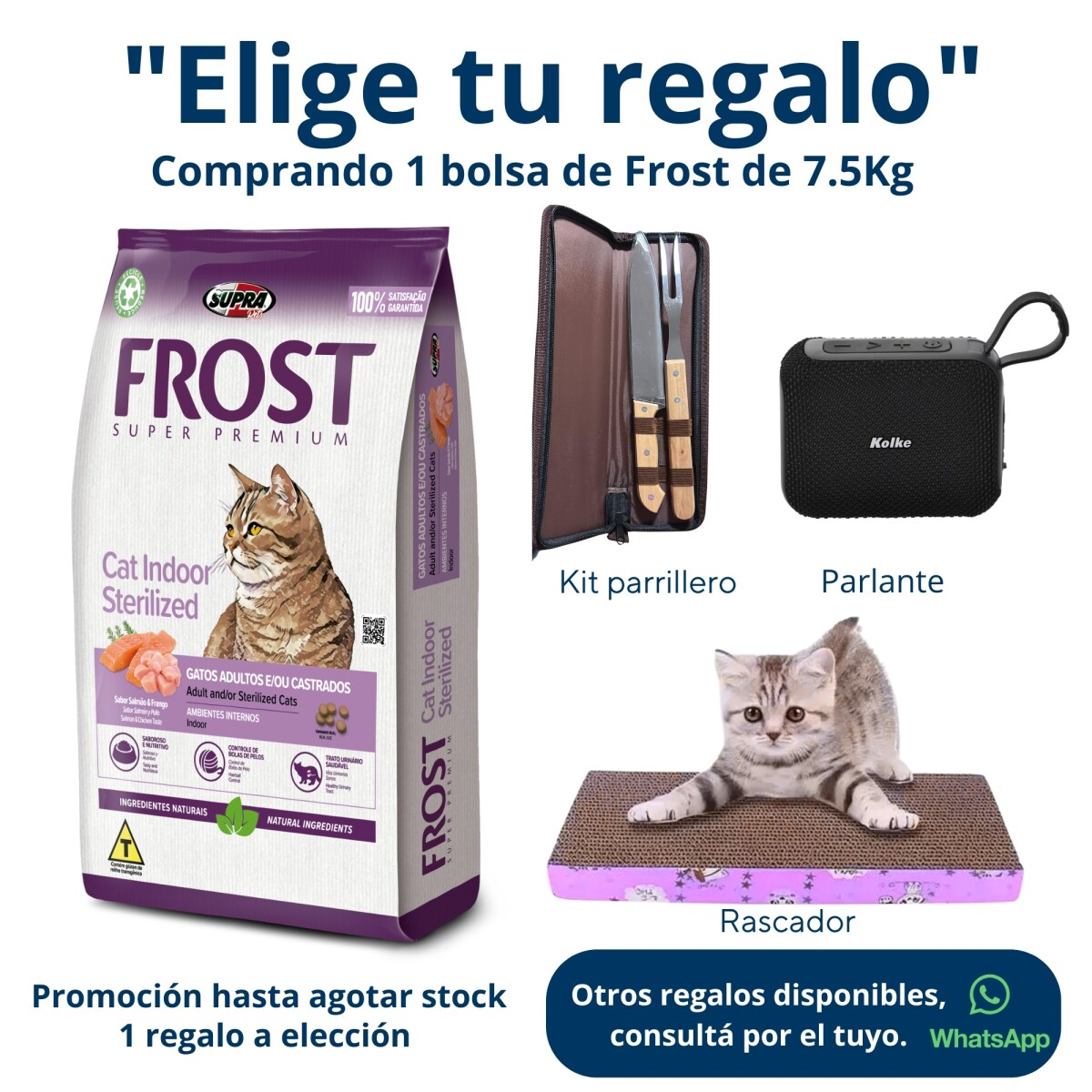 Frost Cat Indoor 7.5 +1kg 