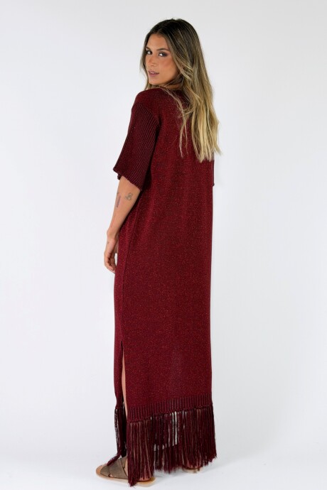 VESTIDO LUNARA Bordo