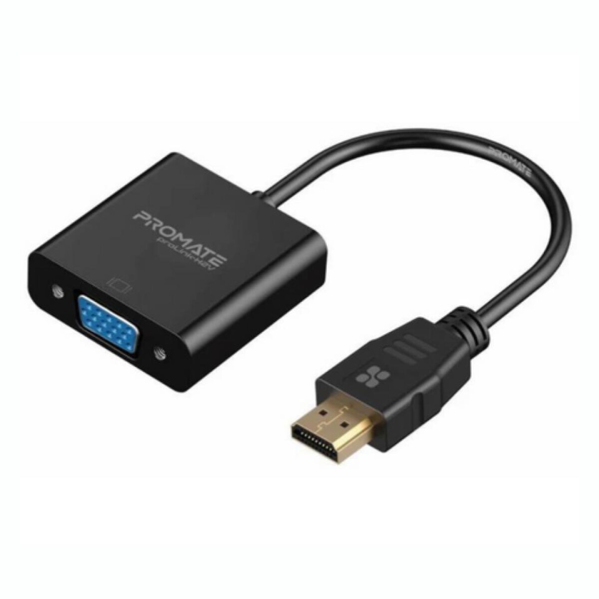 Cable Adaptador De HDMI A VGA PROMATE FHD 1080P 