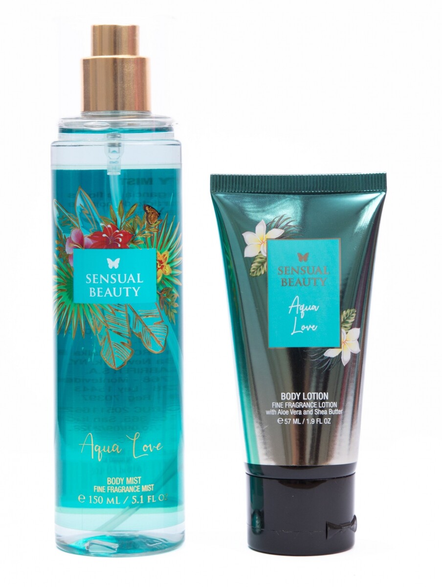 Sensual Beauty Set BM150ml+BL57ml - Aqua Love 