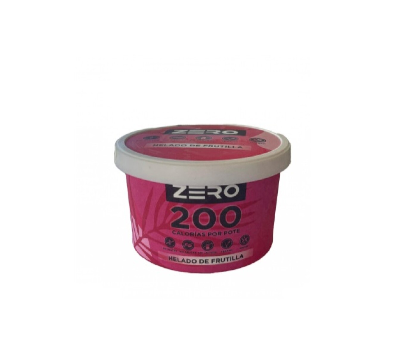 HELADO ZERO 250ML FRUTILLA 
