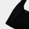 Bolso The Shopping En Cuero Gamuza Negro