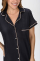 CAMISA EN ALGODÓN PIMA PERUANO NEGRO