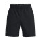 UA Vanish Woven 6in Shorts-GRN BLK-001