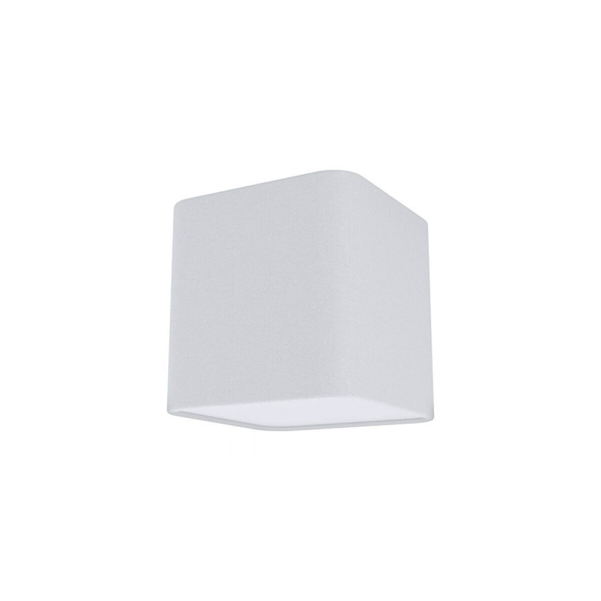 Aplique techo cuad.blanco dif.opal 1xE27 POSADERRA - EG3378 