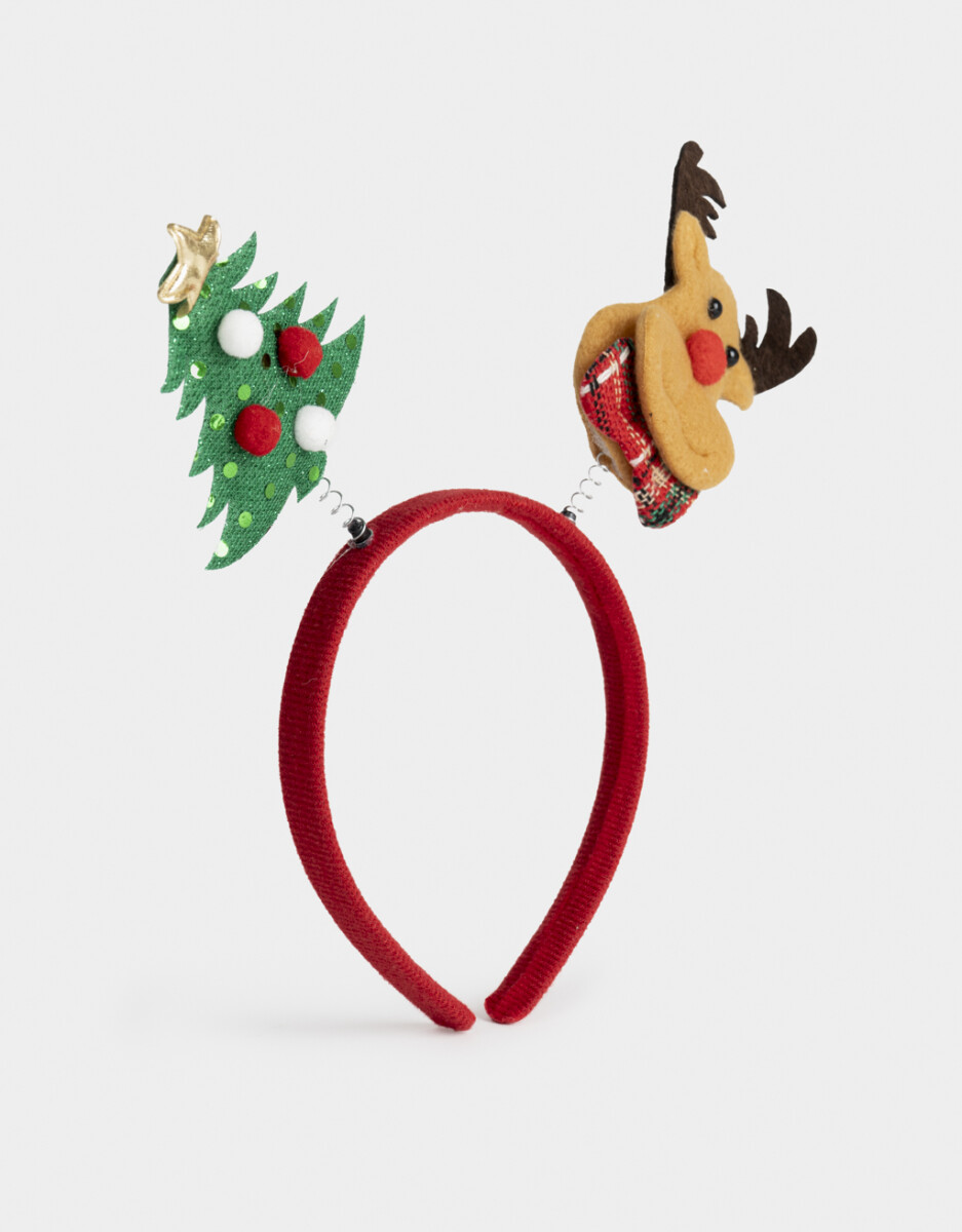 Vincha Rígida Navideña 