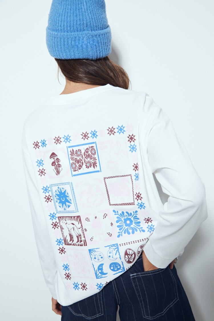 REMERA YELLOWSTONE Blanco