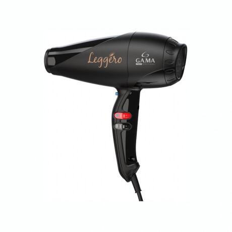 Secador GAMA Leggero ION IT 2400W 2 Boquillas 1 Difusor - Black Secador GAMA Leggero ION IT 2400W 2 Boquillas 1 Difusor - Black