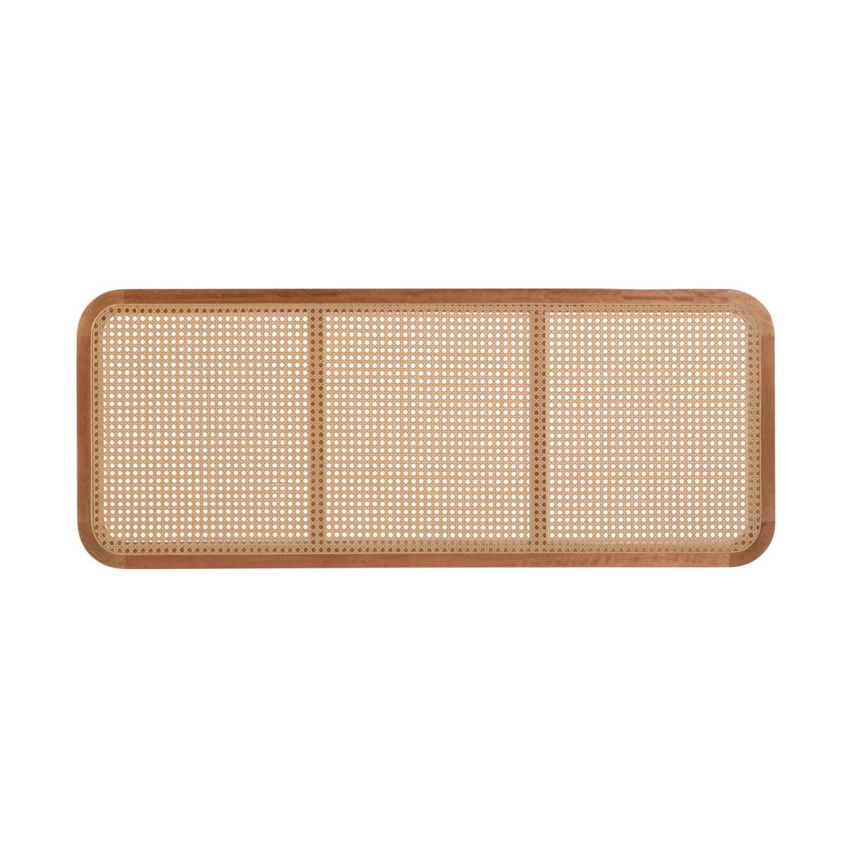 RESPALDO - 2 PLAZAS RATTAN-Y-MADERA NATURAL-BEIGE GIORDANA 