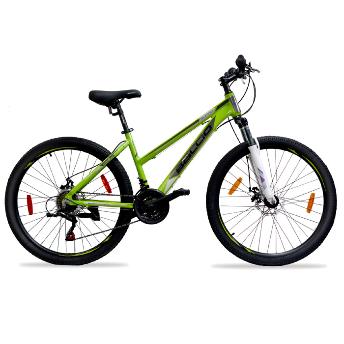 Bicicleta Baccio R.27.5 Dama Sunny Mtb Aluminio - Verde 