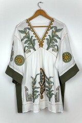 BLUSA ALGODON VIRA VERDE