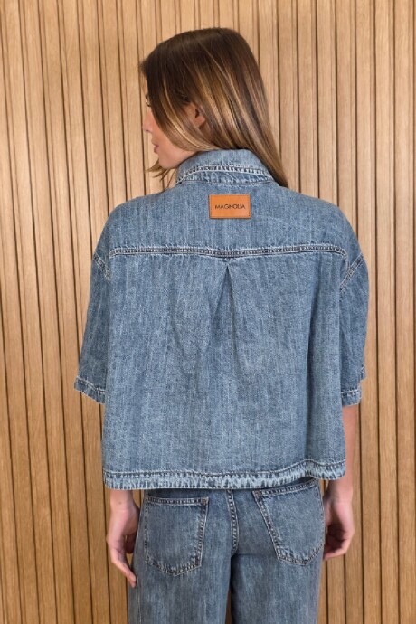 Sobrecamisa Sol Denim Azul Soft