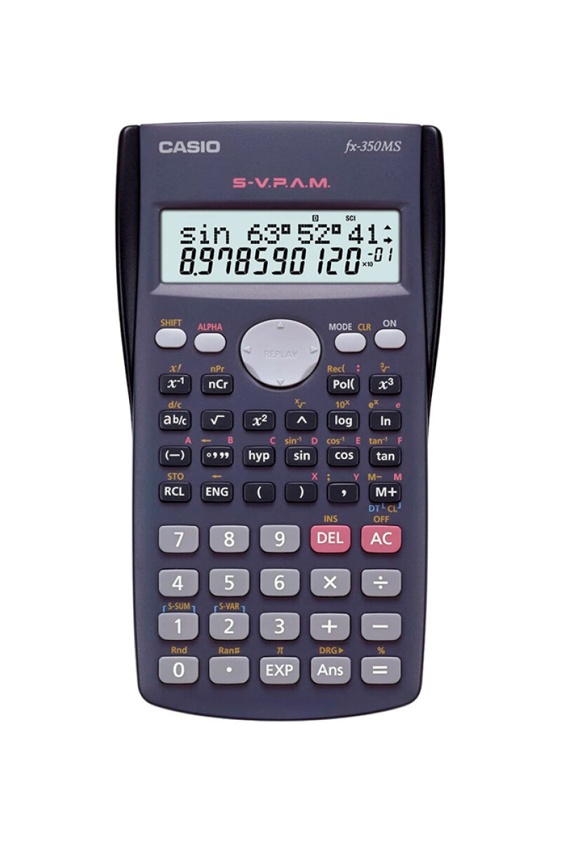 Calculadora Cientifica Casio FX-350MS 240 Funciones Calculadora Cientifica Casio FX-350MS 240 Funciones