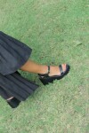 Sandalia Elegante Sport Negro