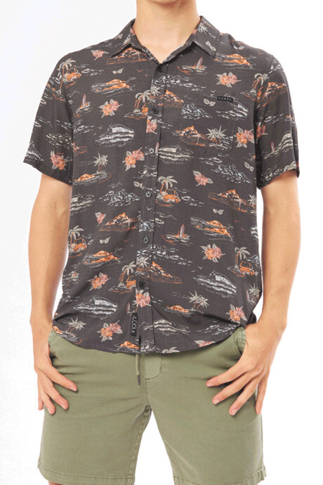 CAMISA PERRIER TEEN RUSTY Negro