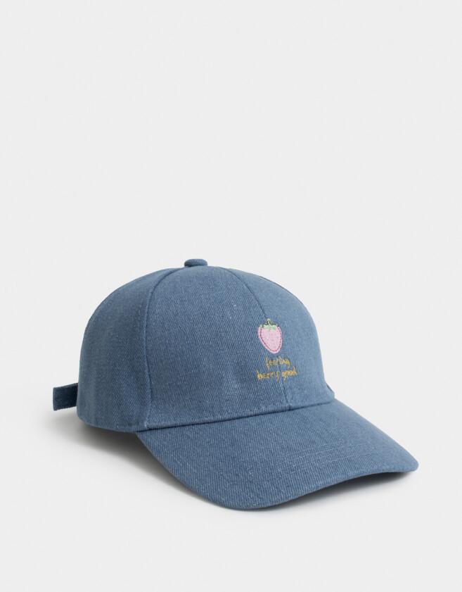Caps y sombreros infantiles Gorra Infantil Denim - Azul Celeste