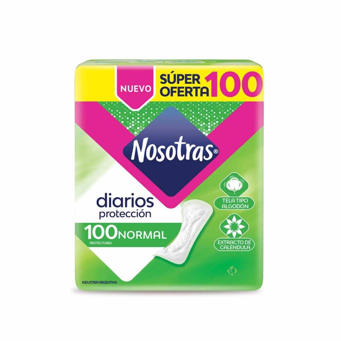 NOSOTRAS PROTECTOR DIARIO NORMAL ALOE PA única