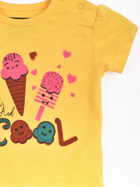 REMERA POLONIA AMARILLO