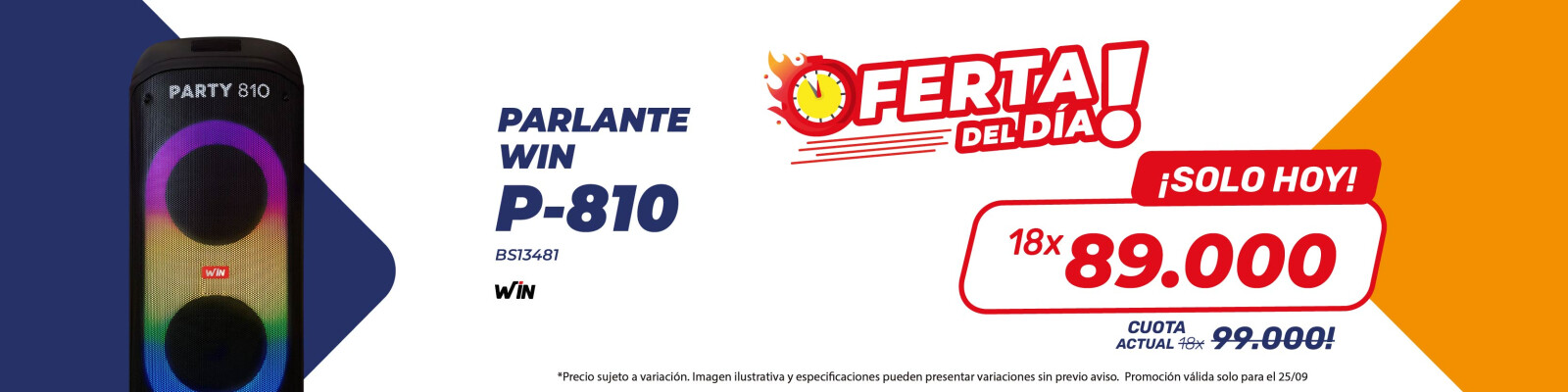 Oferta 3 del dia 25/09
