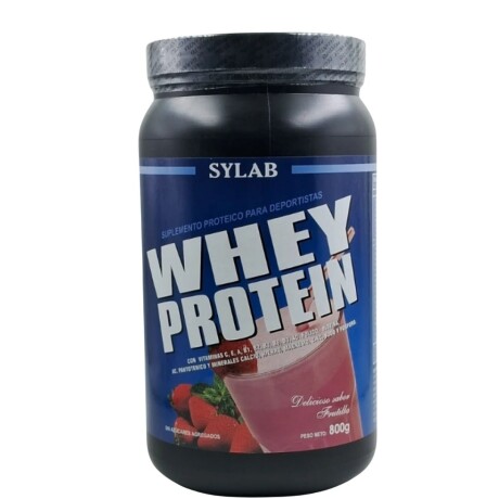 Whey Protein 800g SYLAB Sabor Frutilla