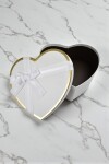 Caja Rigida Corazon 21 cm BLANCO