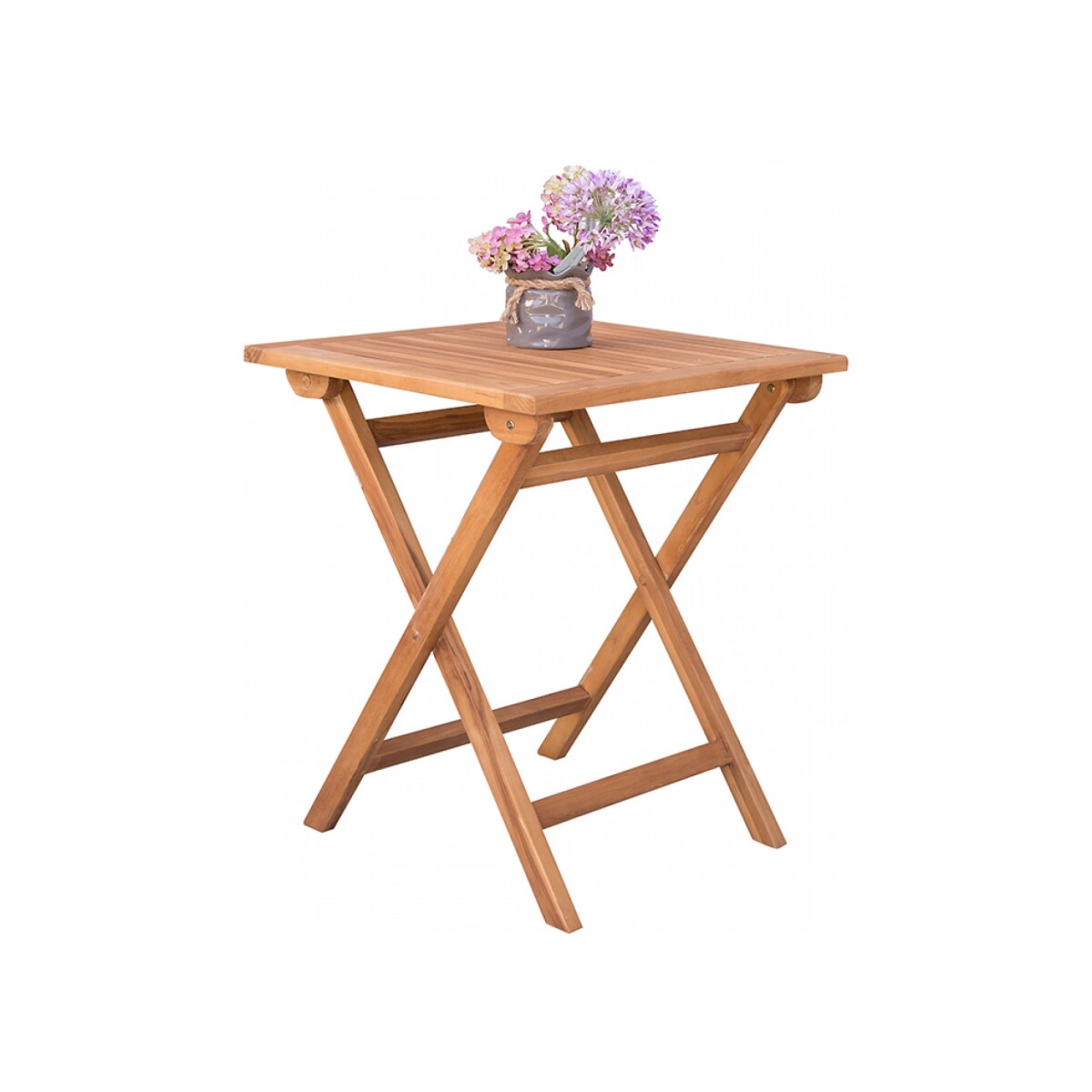 MESA DE EXTERIOR - TECA NATURAL-BEIGE MEDAN 