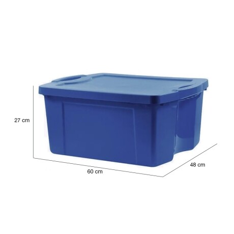 Caja Organizadora Full Box Wenco 55lts Azul