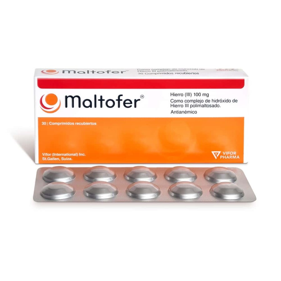 Maltofer 30 Comprimidos Masticables Maltofer 30 Comprimidos Masticables