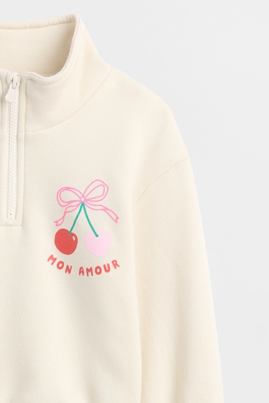 Set De Calza Y Buzo Medio Cierre Toddler Niña Chino