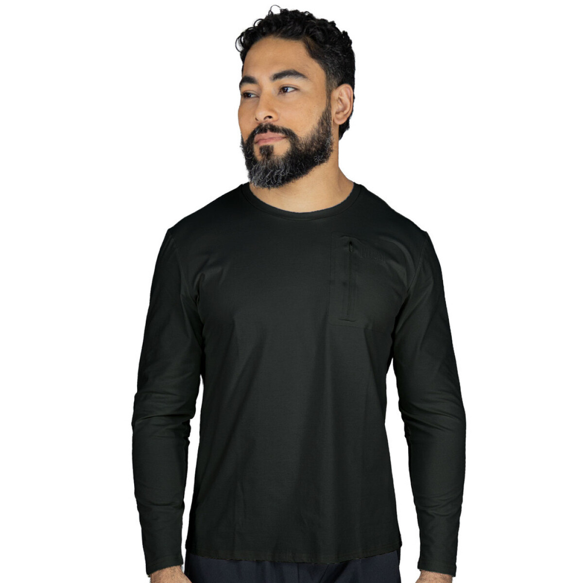 L/S MEN NYL EVERLAST WAYPOINT BK M6 - BLACK 