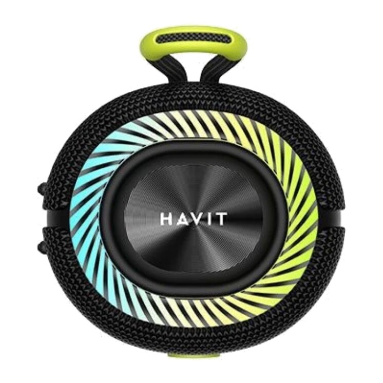Parlante Bluetooth Havit SK919BT 20W con sonido 360° e IPX6 Parlante Bluetooth Havit SK919BT 20W con sonido 360° e IPX6