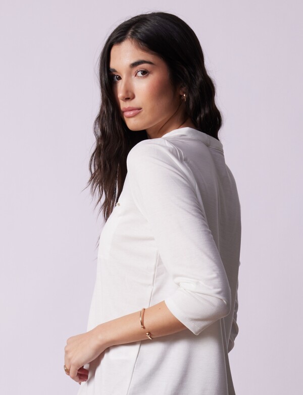 Blusa Zips CRUDO