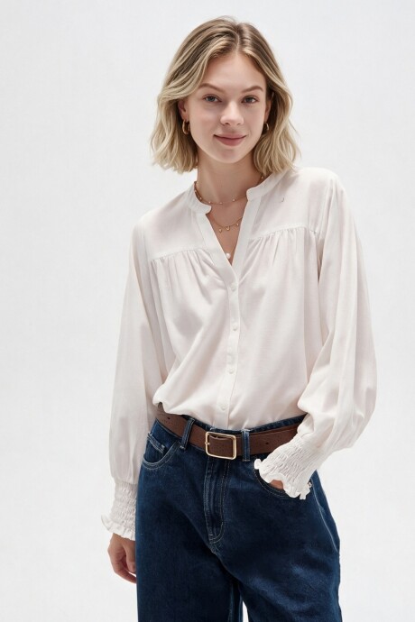 Camisa Telan Blanco