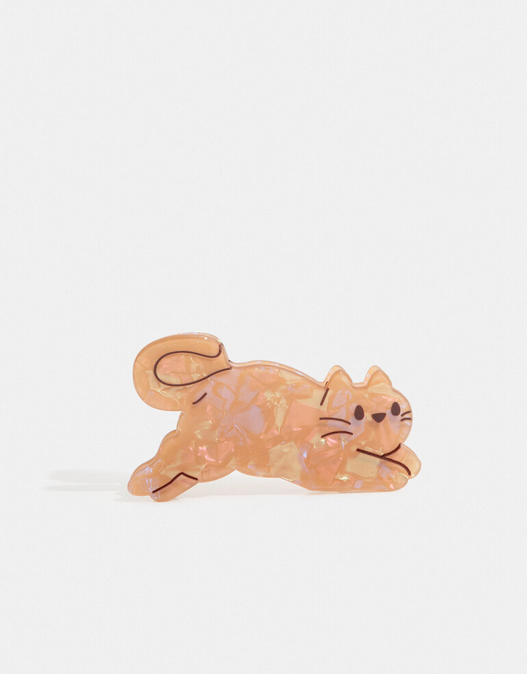 Broche Animales Broche De Gatito - Naranja Medio