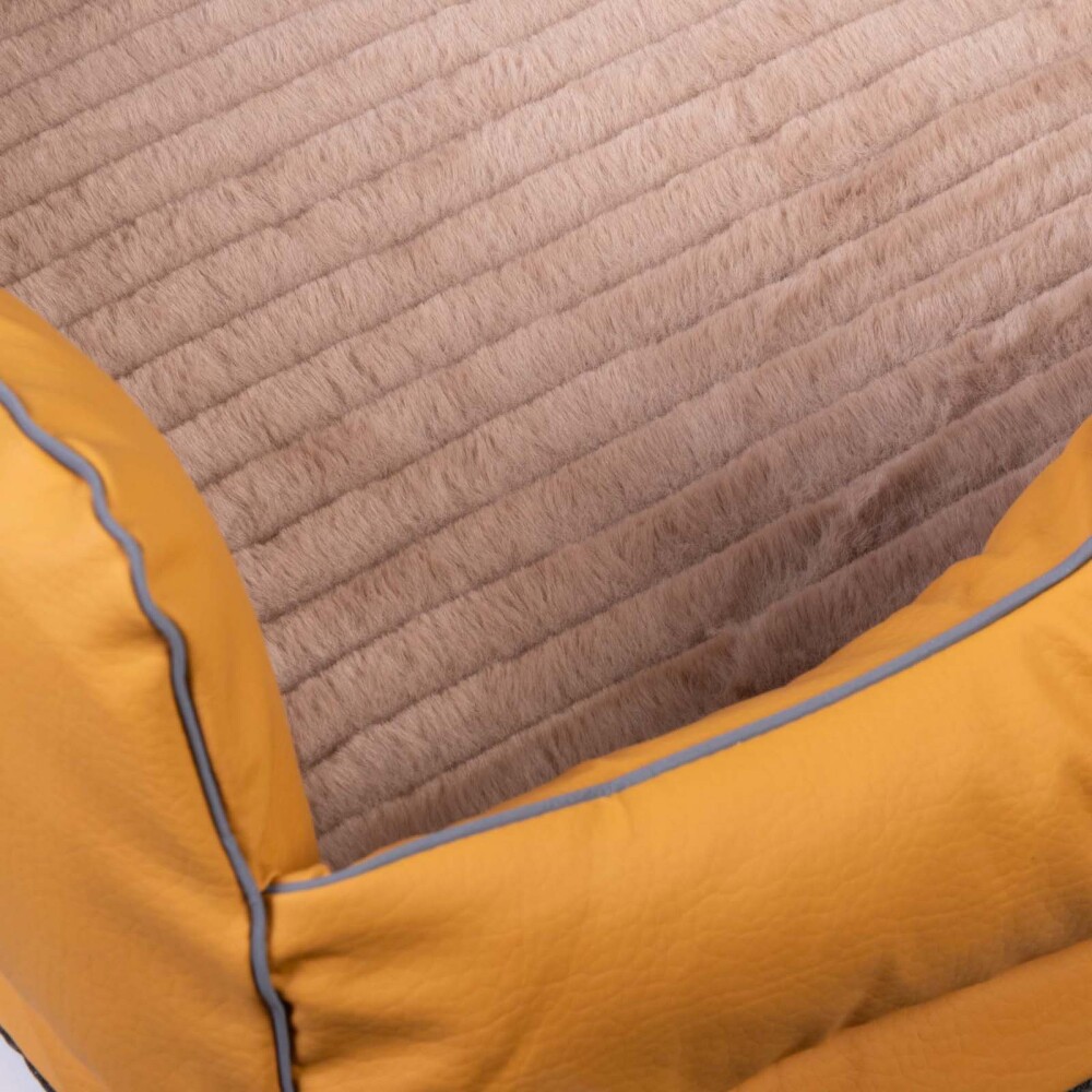 CAMA MASCOTAS AMARILLO TELA A270