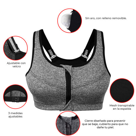 Conjunto Deportivo Dama X5 Top Calza Short Campera Vst006009-l