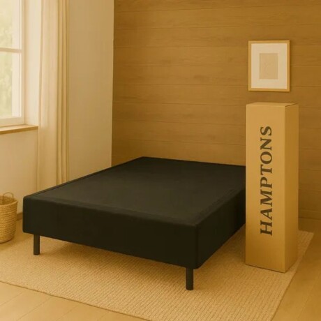 Sommier 2 Plazas Hamptons Hybrid Rhenium Negro