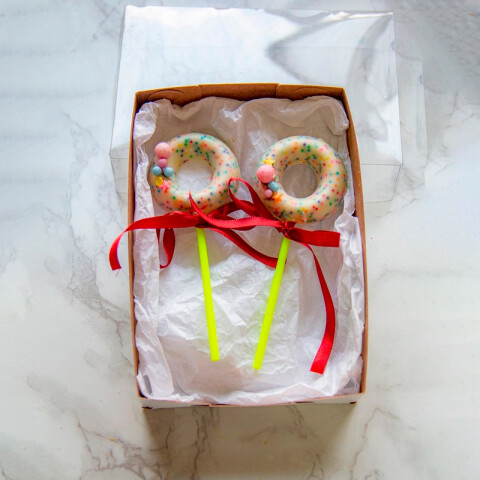 Placa Simple Pirulito Donas Placa Simple Pirulito Donas