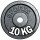 Disco Hierro 10Kg Expert Compacto Pesa P/ Barras y mancuernas Fit014003-10k
