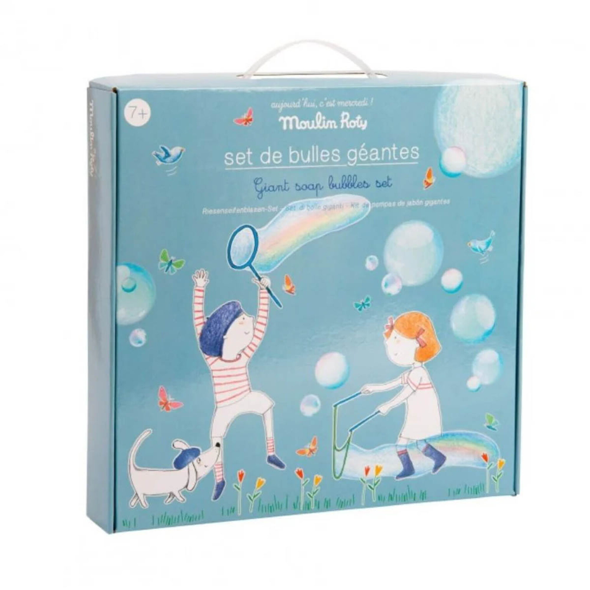 Varita De Burbujas Gigantes Ubitree - Acero Inoxidable Telescópico, Hace Burbujas De Hasta 6 Metros, Juguete Para Niños Y Aire Libre