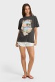 REMERA DREAMY MEMORIES SS TEE J-negro